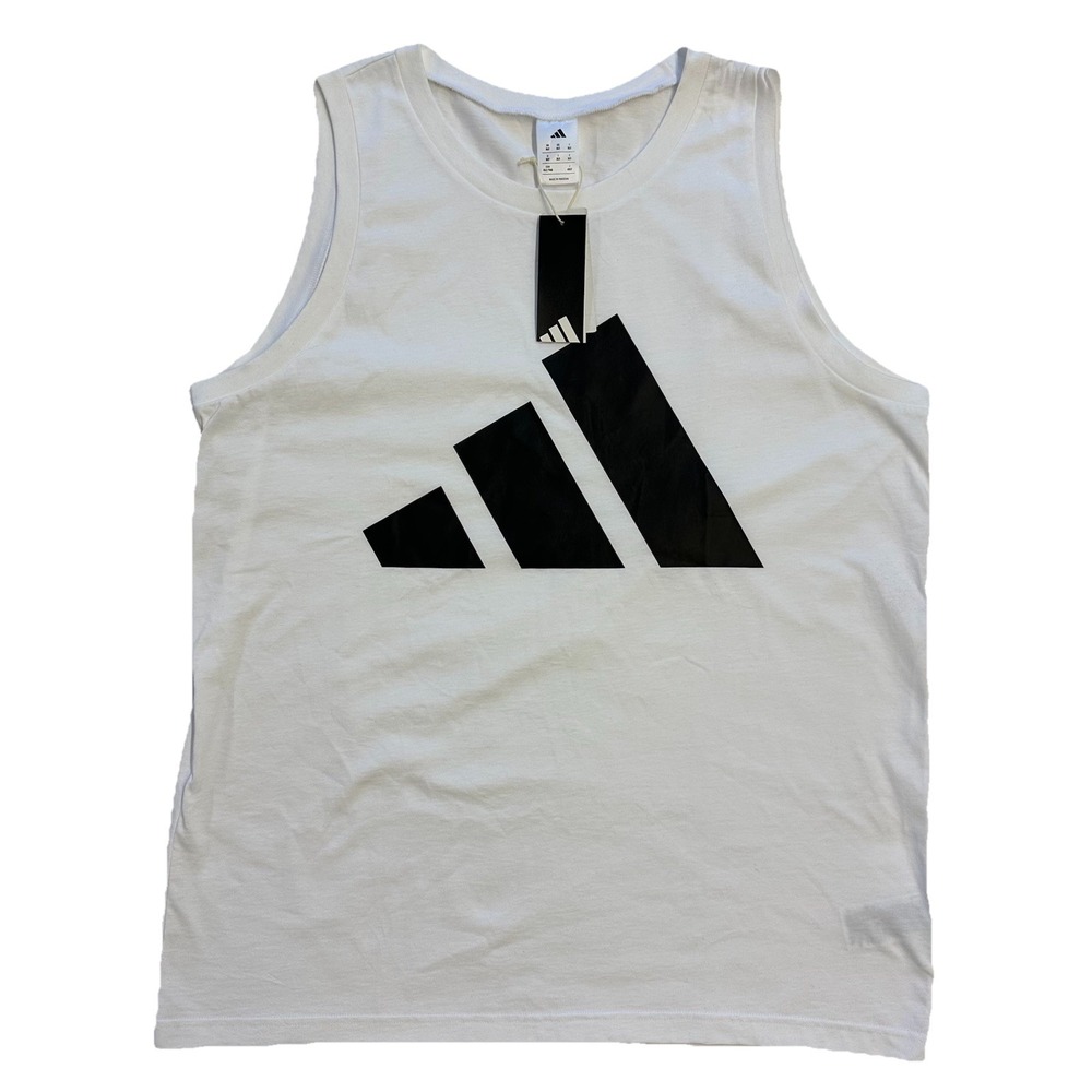 ADIDAS JW3487 Black Sleeveless Tank Medium Tall NWT